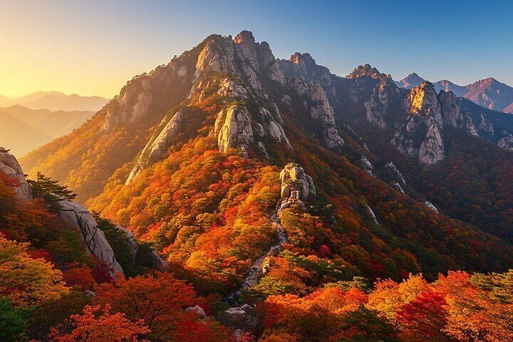 Seoraksan National Park and Goseong DMZ Observatory from sokcho