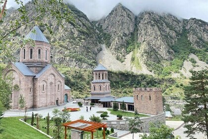 Dariali Monastery Gveleti Waterfall and Gergeti Tour from Kazbegi