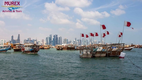 Doha: Scenic Dhow Cruise with Transfer