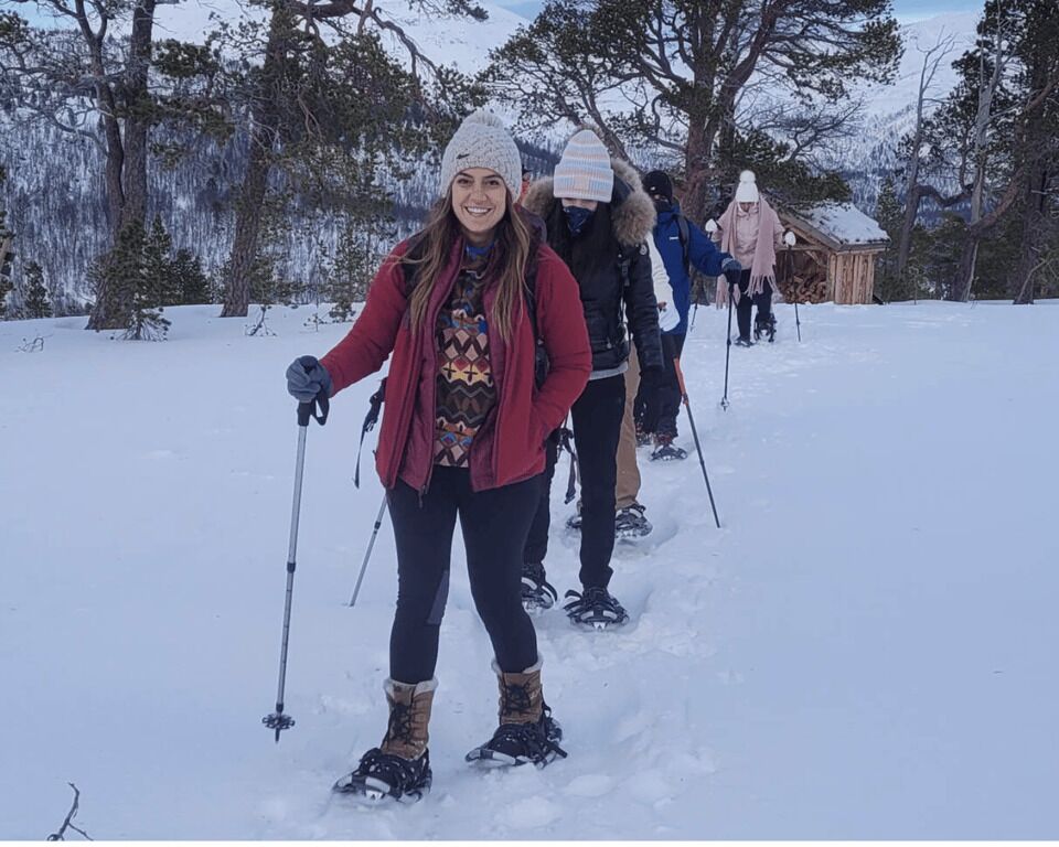 Senja: Ånderdalen National Park Snowshoeing Tour
