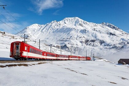 Glacier Express UNESCO Views & St. Moritz Tour | From Zurich