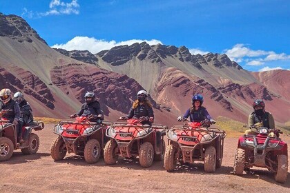 Red Valley and Rainbow Mountain Tour with ATV and Hiking