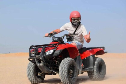 Hurghada: Desert Quad Bike, ATV with BBQ and Transfer