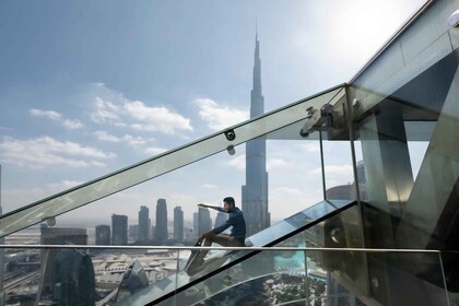 Dubai: toegangsticket Sky Views met uitzicht op de Burj Khalifa