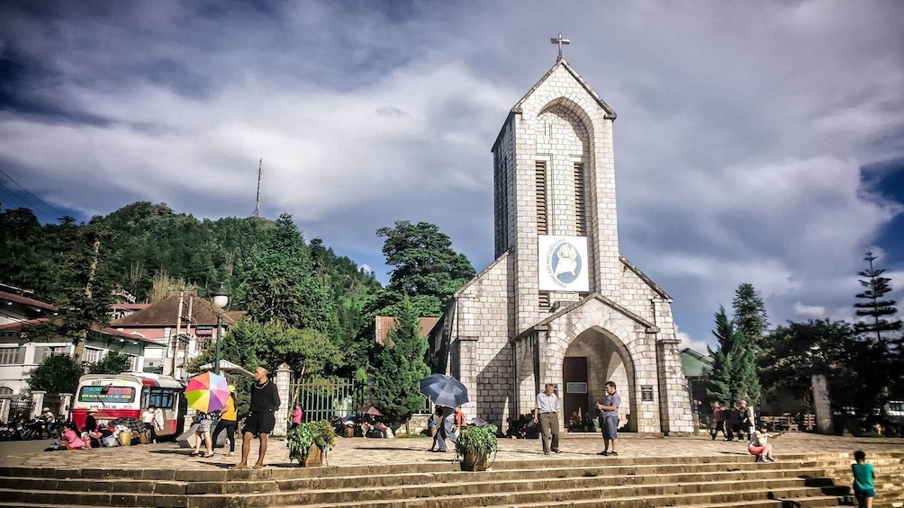 Notre Dame Cathedral in Sapa 