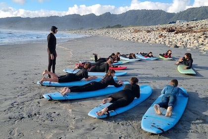 Greymouth Beginner Surf Lesson