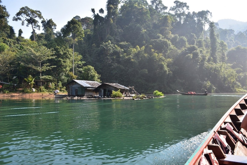 One Day Tour by Longtail Boat on Cheow Lan Lake from Krabi