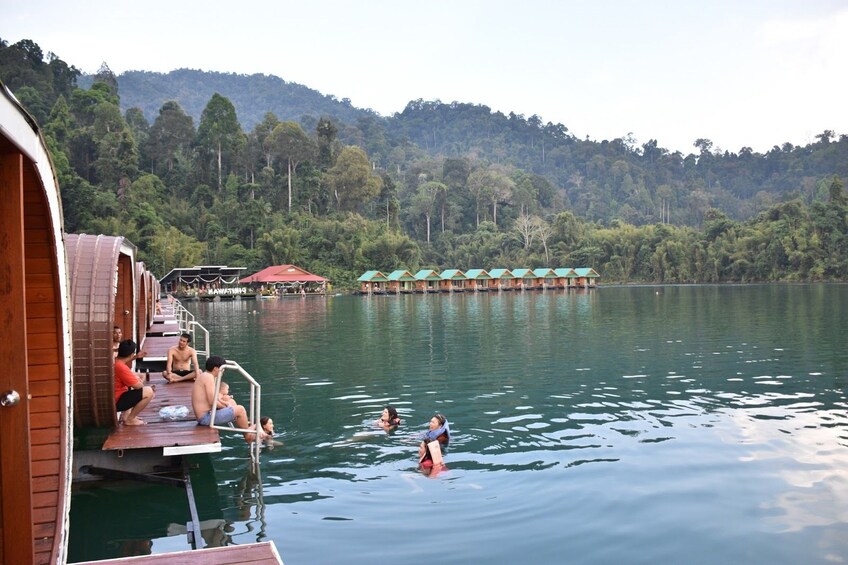 One Day Tour by Longtail Boat on Cheow Lan Lake from Krabi