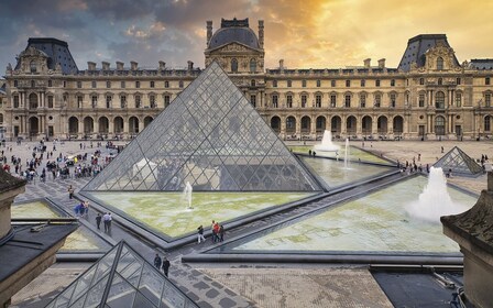 Louvre Wandeltour met Entree Ticket