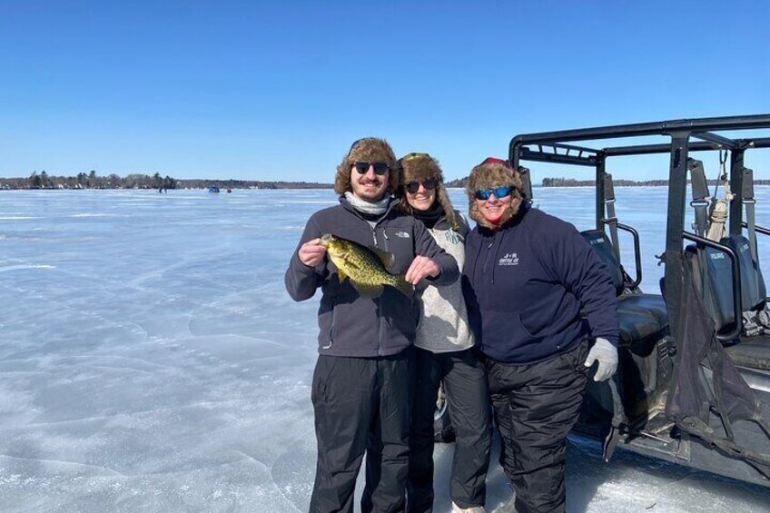 Bangor, Maine Icefishing Experience