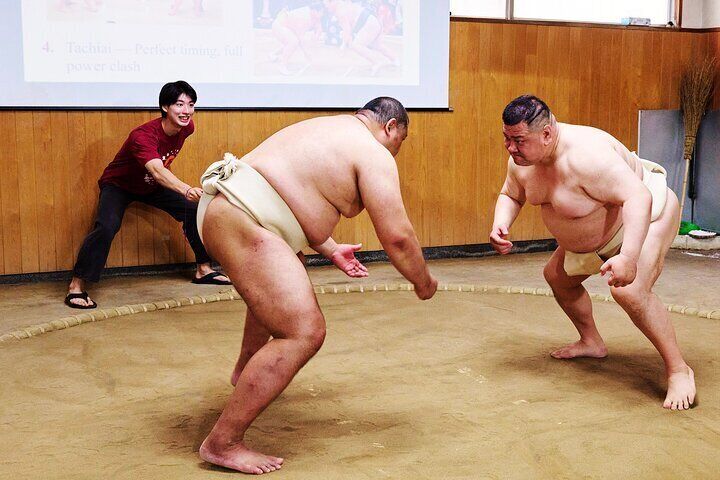Osaka Sumo Experience with Live Show and Audience Challenge