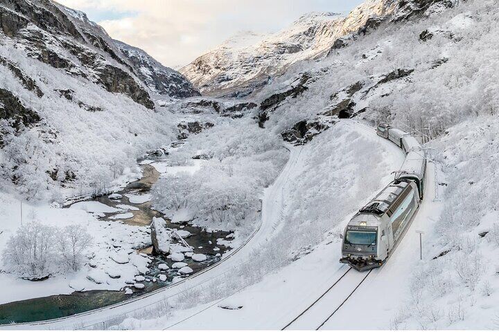 Flåmsbana Railway in December/January