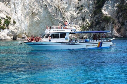 Corinth Canal Shared glass Boat Tour