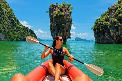 Phang Nga Bay Sea Cave Canoeing and James Bond Island from Phuket