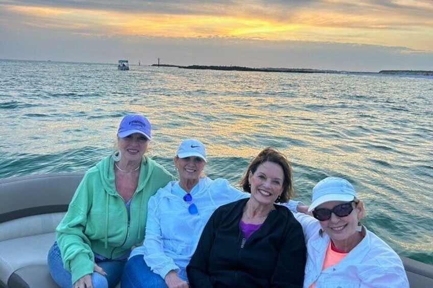 Destin Private Guided Sunset Cruise up to 6 Passengers