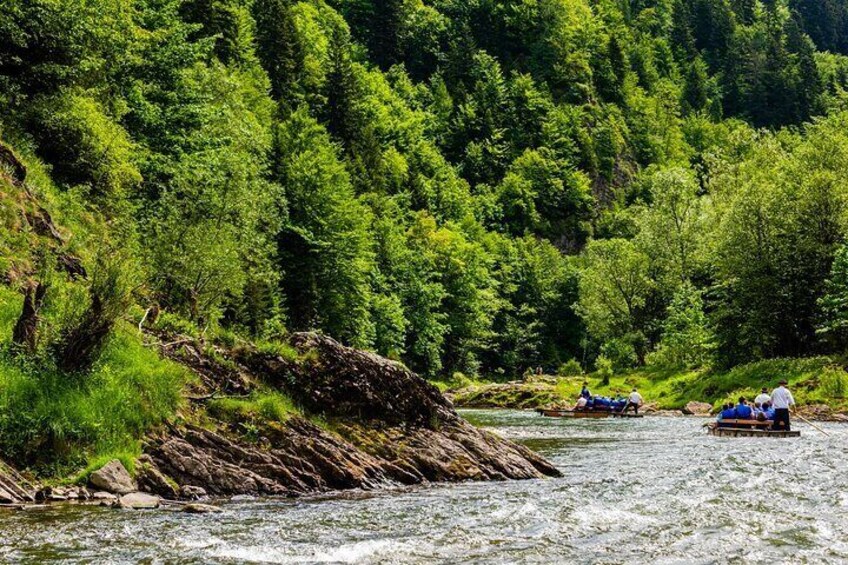 Dunajec River Full-Day River Rafting Tour