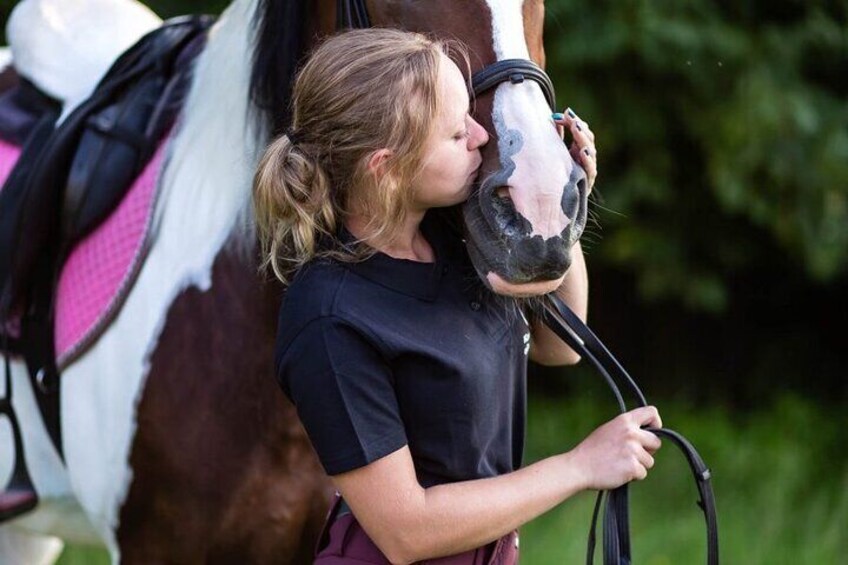 Horse Riding by the Lake