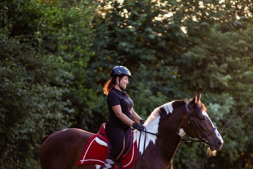 Horse Riding by the Lake