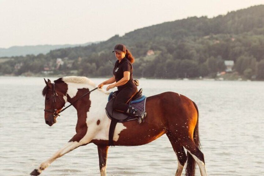 Horse Riding by the Lake