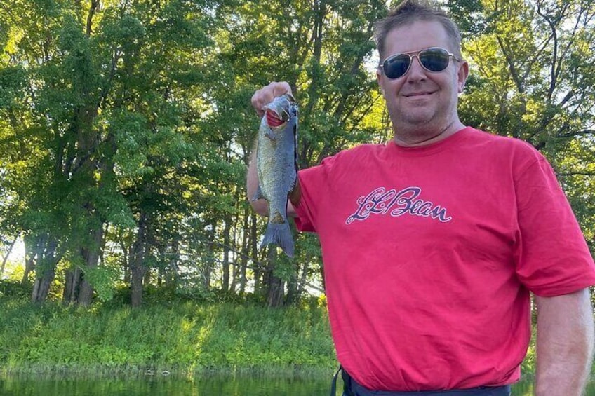 Half Day Penobscot River Bass Fishing Adventure
