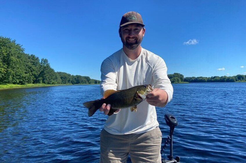Bangor, Maine Half Day Penobscot River Bass Fishing Adventure