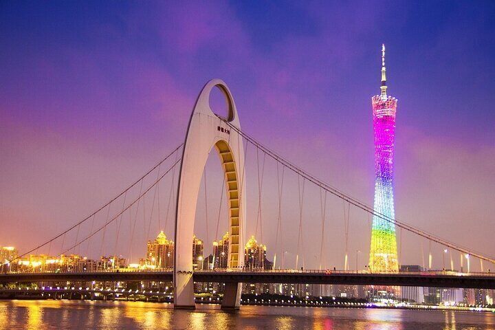 Guangzhou Private Tour of Canton Tower and Pearl River Cruise