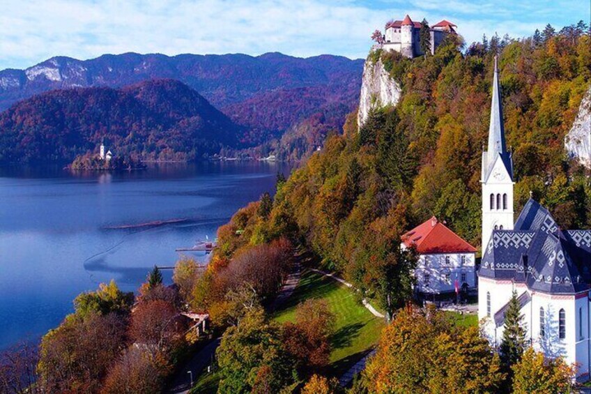 Enjoy the boat ride on Lake Bled and Castle