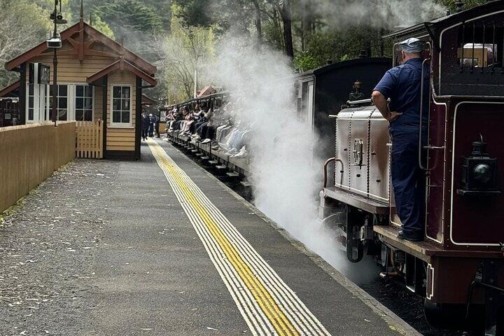 Smiles, steam, and spectacular mountain scenery.