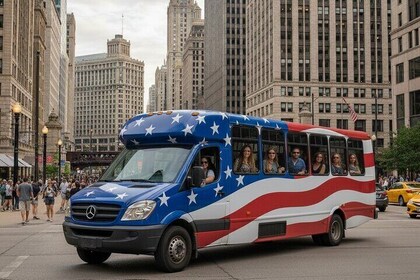Chicago Small Group American Minibus Guided History&Landmark Tour