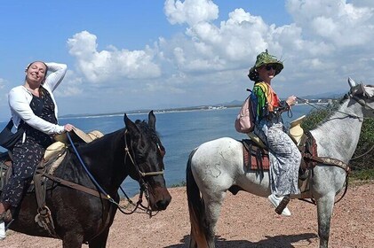 Horseback Riding at Stone Island on the Beach