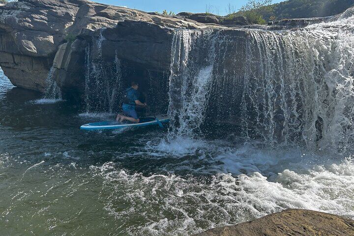 Summersville Lake and Kanawha Falls Paddle Boarding