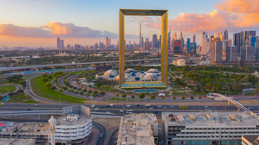 Dubai City Tour with Creek, Souks, Blue Mosque & Dubai Frame Tickets