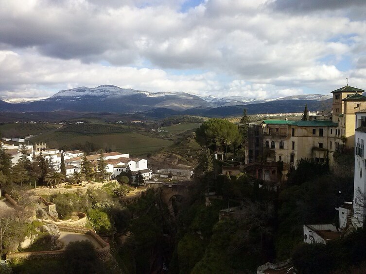 Landscape view of Ronda 
