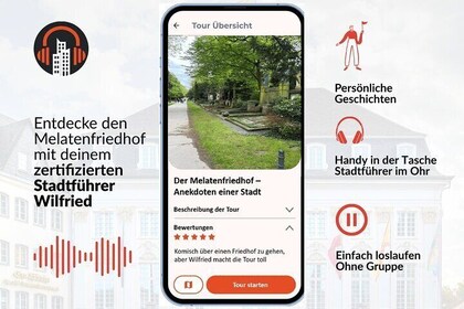 The Cologne Melatenfriedhof audio tour with real city guide