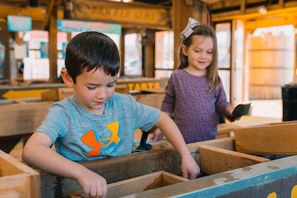 Entry to Gem Mining Bucket in Pigeon Forge, Tennessee
