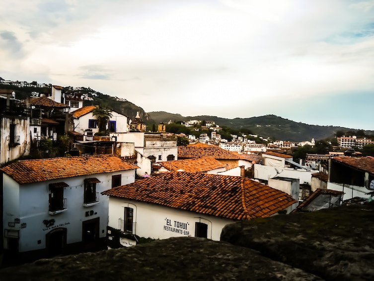 Taxco and caves of Cacahuamilpa from Mexico City