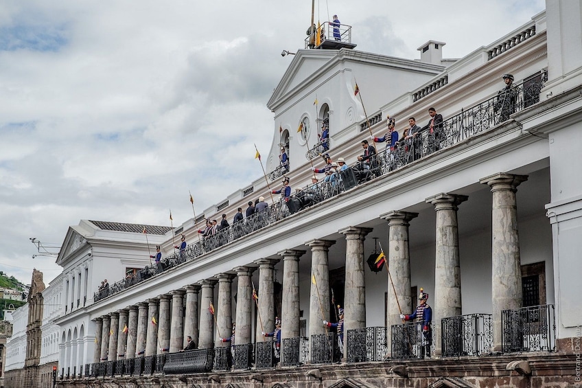 Captiol building in Quito, Ecuador