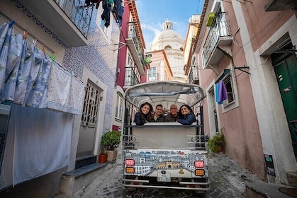 Private halbtägige Öko-TukTuk-Tour in Lissabon