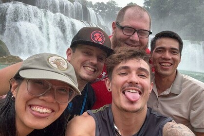 Exploring Ban Gioc Waterfall and Angel Mountain Tour