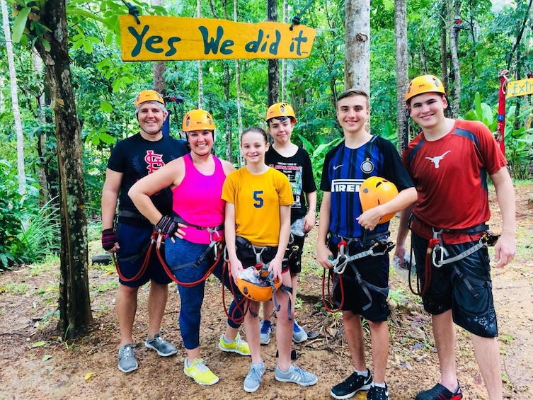 Aonang Fiore Zipline Adventure in Krabi