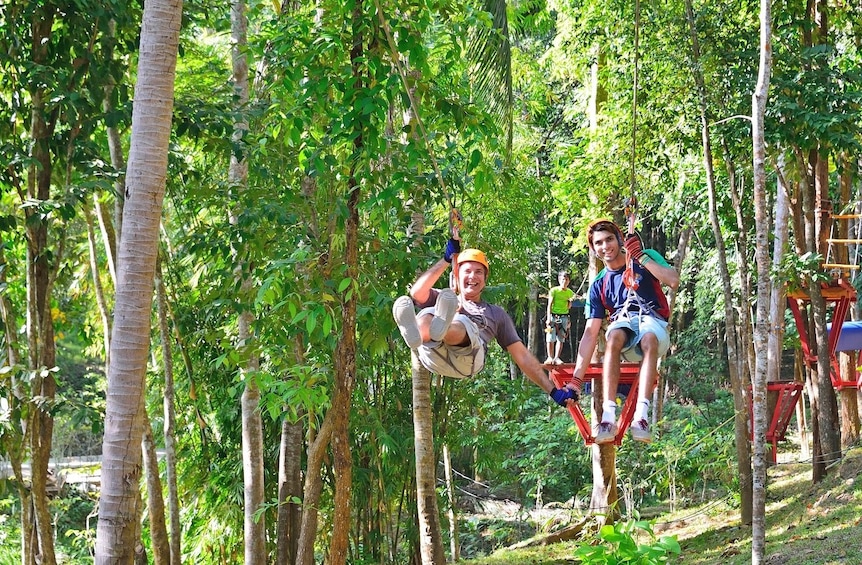 Aonang Fiore Zipline Adventure in Krabi