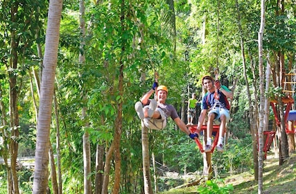 Aonang Fiore Zipline Abenteuer in Krabi