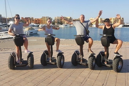 2 Hours City Segway Tour in El Gouna with Hotel Pickup and Drop off at Hurg...
