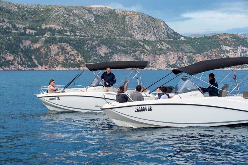 Dubrovnik Private Speedboat Tour to Elaphite Islands with Drinks