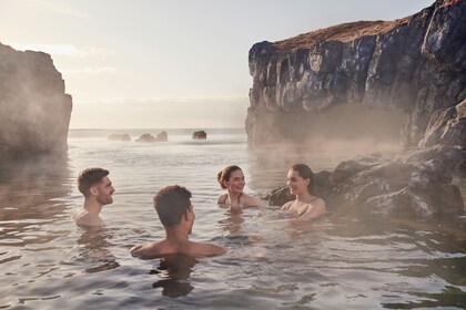 Geotermisk spa-opplevelse i Sky Lagoon, inkludert inngang og transport