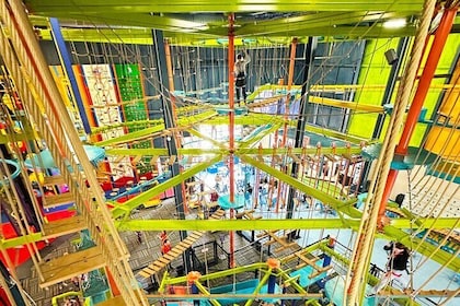 Allegan Adventure Park with Ropes Climbing and Zip Lines