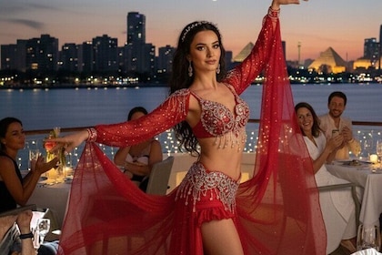 Dinner cruise on the banks of the Nile with a 5 star open buffet