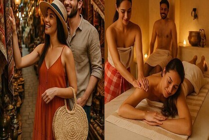 Marrakech: Souk Tour & Berber Hammam with Massage
