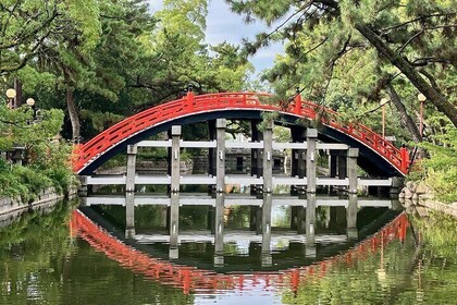 Osaka South Day Trip with History Shopping and Sweets
