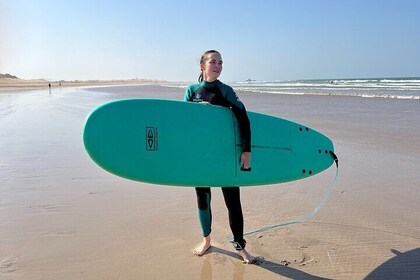 Surf lesson in Essaouira